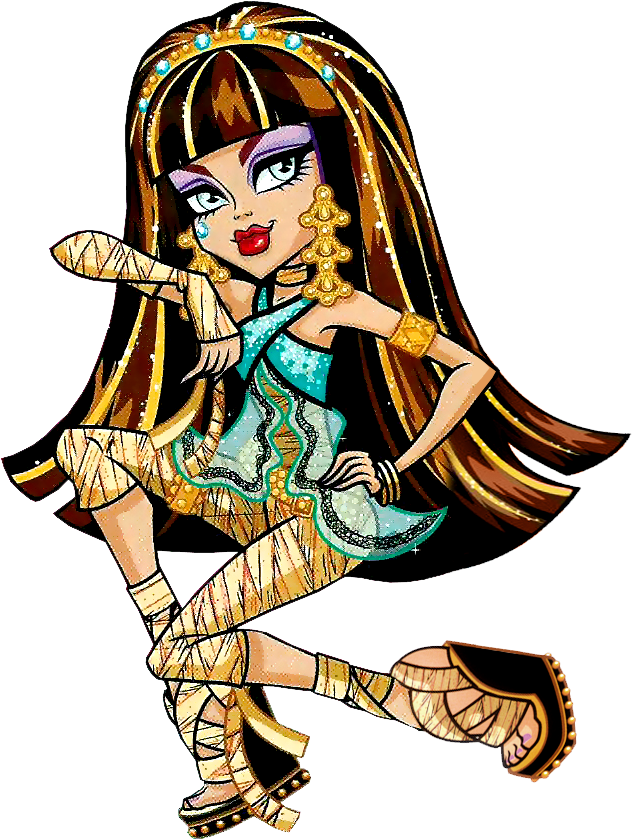 Cleo De Nile Cleo De Nile Is The Daughter Of The Mummy - Monster High Scare-ific Secrets [book] (662x864)