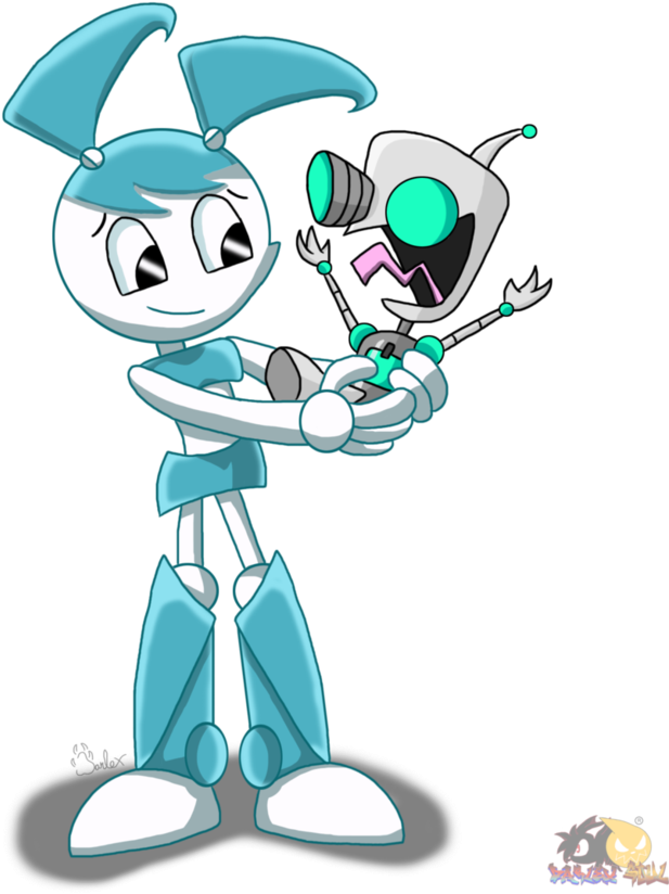 My Little Friend Robot By Boy-wolf - Gray Wolf (786x1017)
