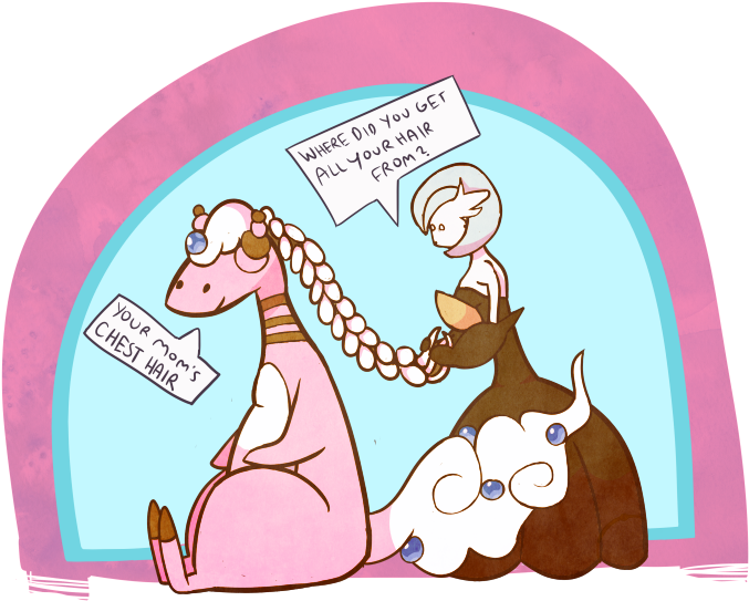 Mean Girls By Kingtankone - Chesnaught Cute (717x575)