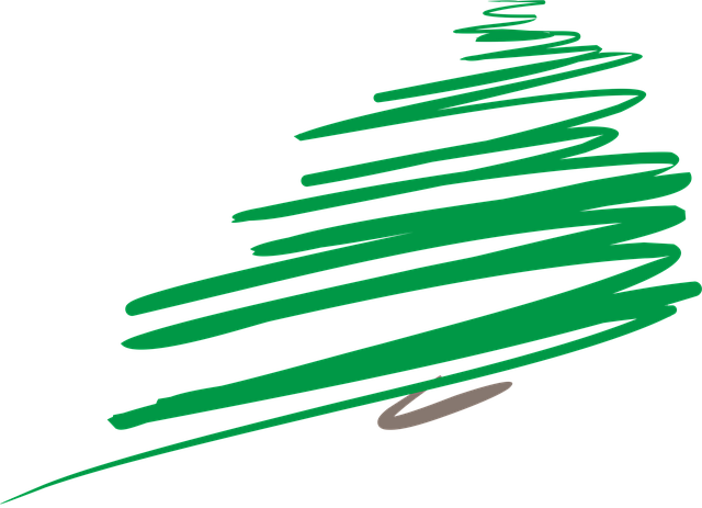 Christmas Tree, Tree, Pine, Holidays, Decoration - Arvore De Natal Ilustração Png (640x463)