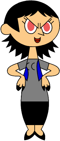 Mean By Szemi - Powerpuff Girls Ms Meane (296x517)