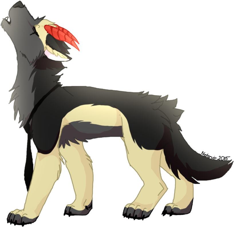 Winter-viintro By Netervir - Dog Catches Something (943x848)