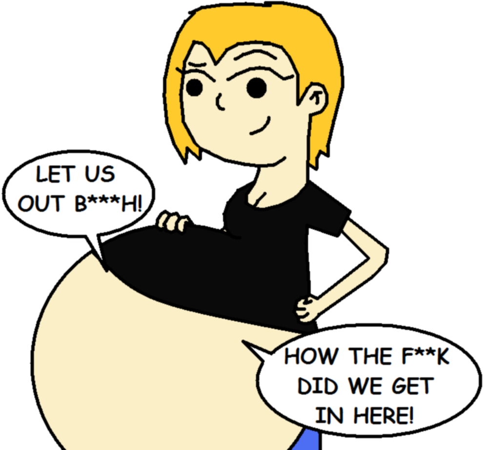 Emily's Big Mean Meal By Girlsvoreboys Emily's Big - Cartoon (1024x951)