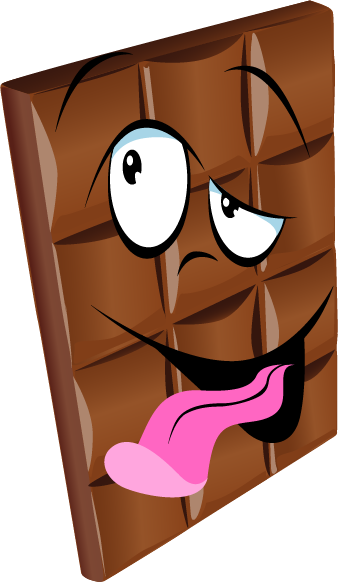 Schokolade Mit Smiley - Chocolate Emoticons Throw Blanket (338x582)