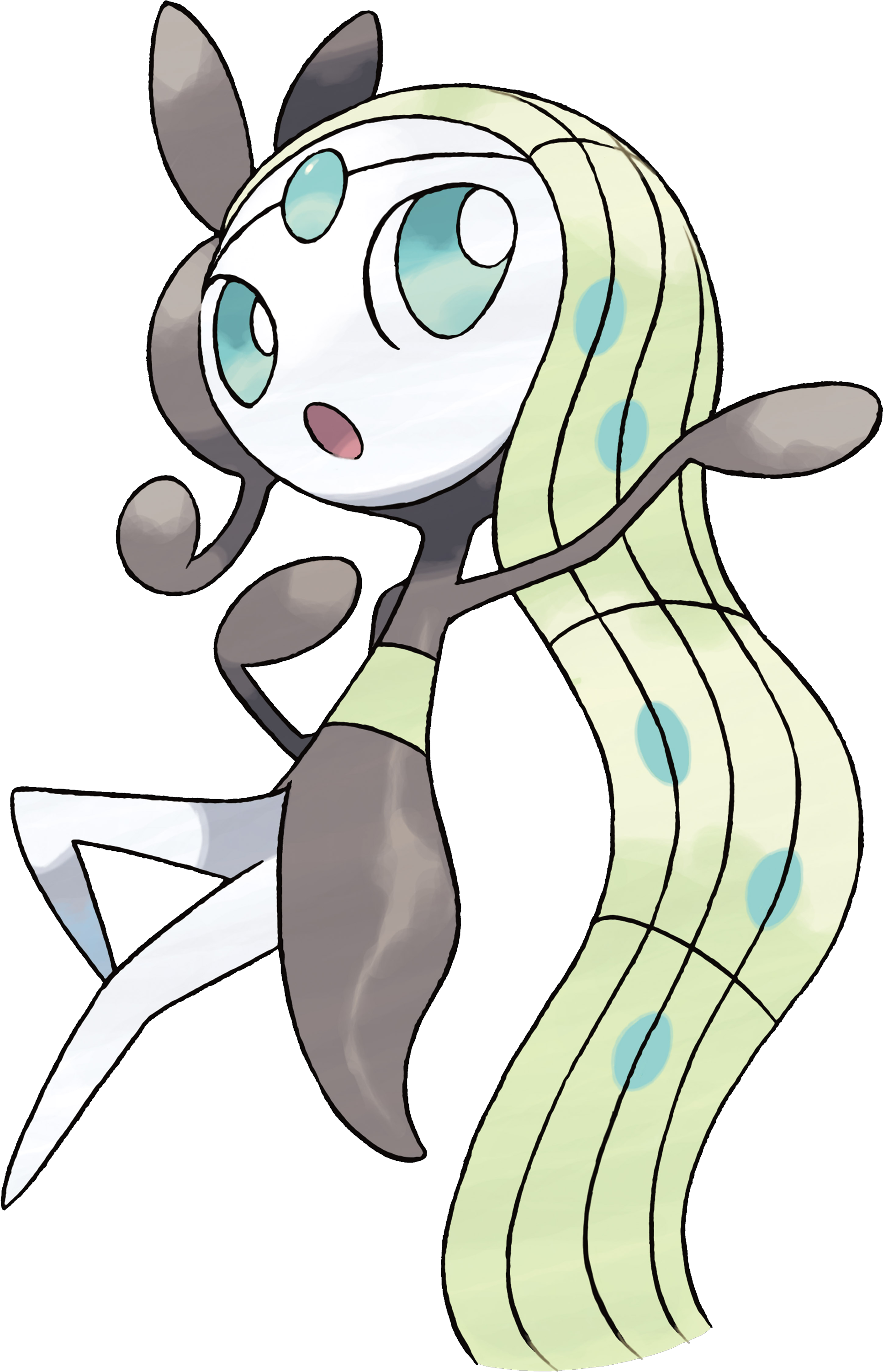 Meloetta - Pokemon Meloetta Jpg (3000x3000)