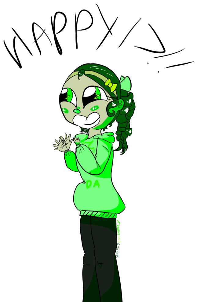 Happy 17th Birthday, Deviantart By Doodlesanddingbats - Cartoon (751x1063)