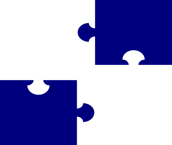 Puzzel White Nova Clip Art At Clker - Puzzel White Nova Clip Art At Clker (600x507)