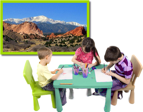 Colorado Springs Daycare & Preschool - Garden Of The Gods (554x415)