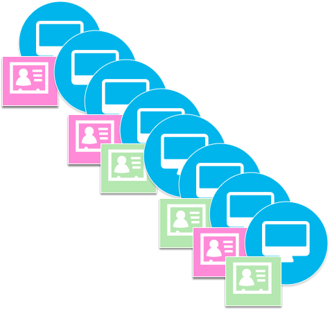 Node Locked License Illistration - Graphic Design (492x463)