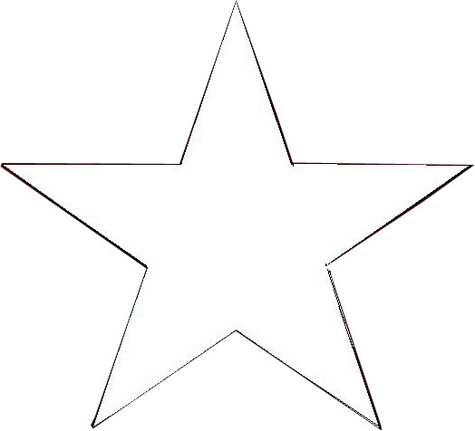 Reciba Recetas Semanales - White Star Icon Png (524x476)