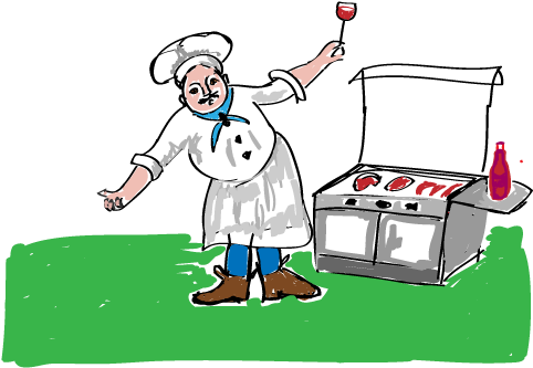 Recipe Bos Primigenius Steak - Cartoon (482x340)