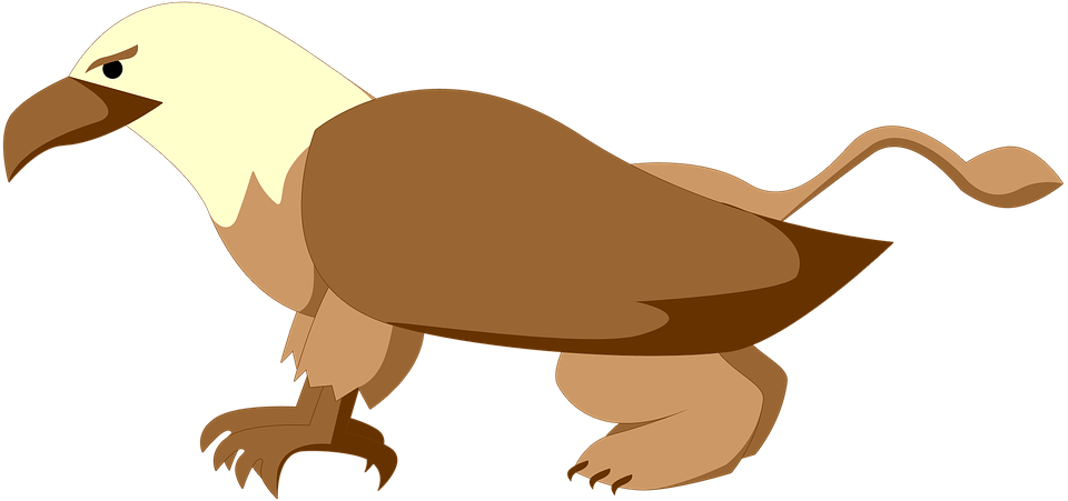 Fantasy Clipart 19, Buy Clip Art - Griffin Clipart (960x451)
