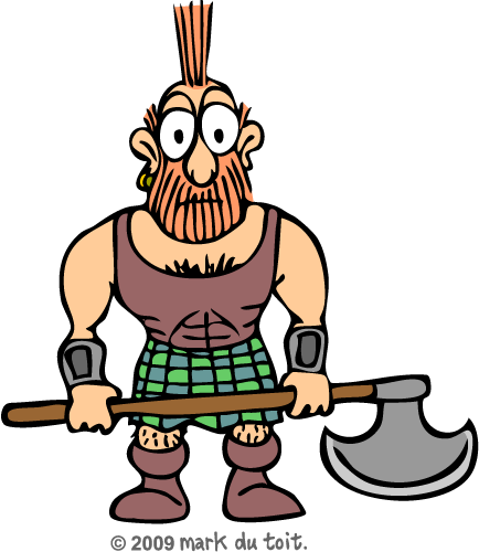 Male Dwarf Trollslayer Clipart - Trollslayer (434x500)