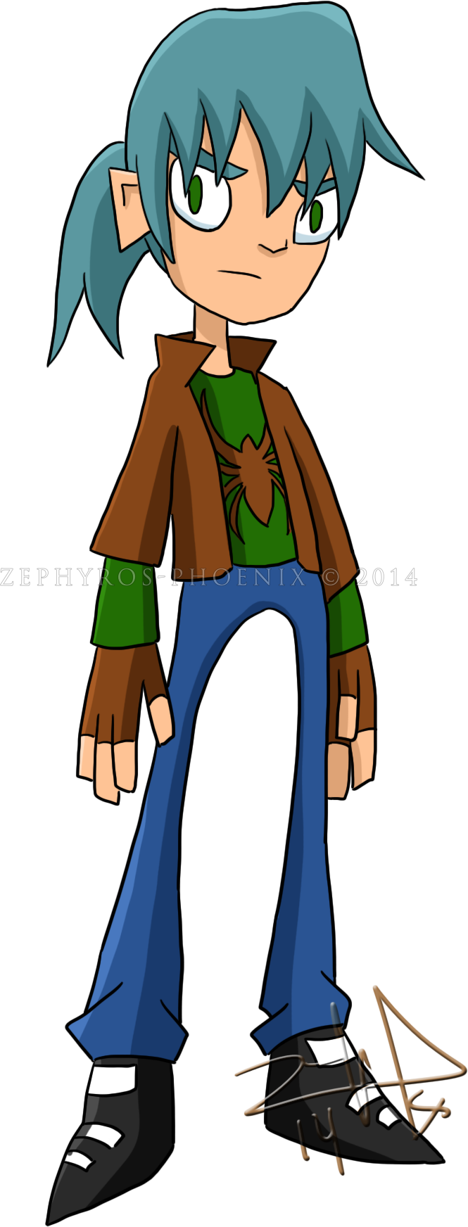 Civilian Cyrus - Cartoon (665x1744)