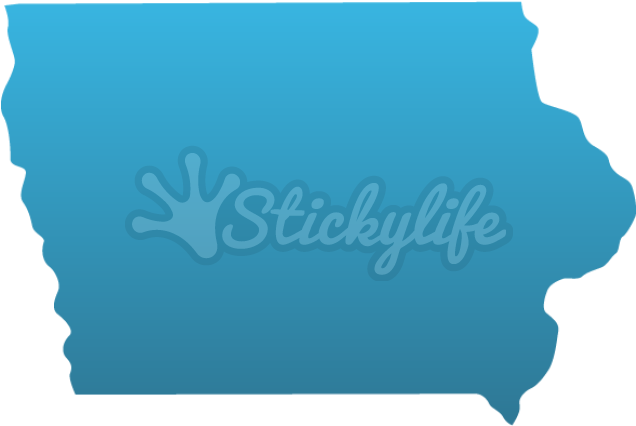 Iowa Decals - Illustration (940x587)