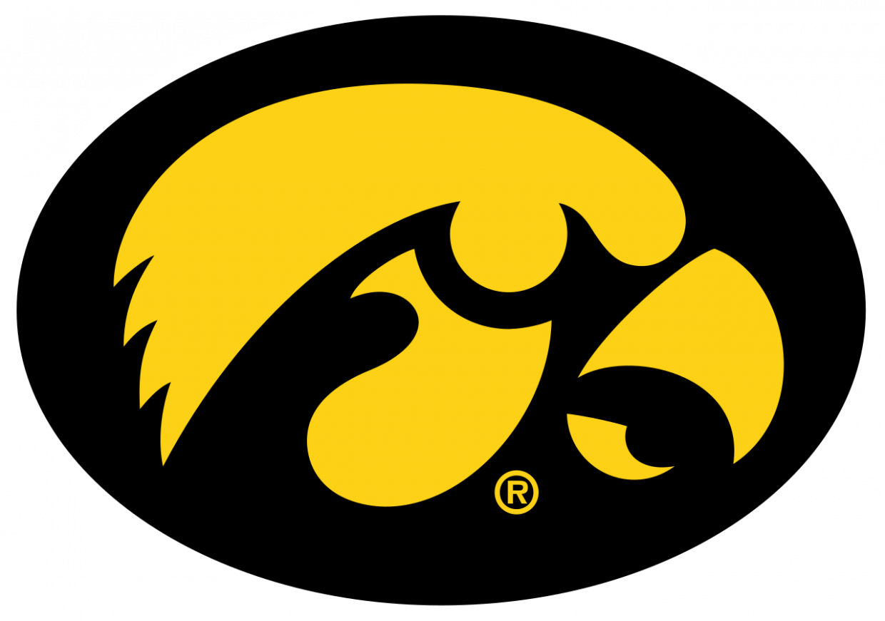 Iowa Hawkeyes Logo Png (1240x871)