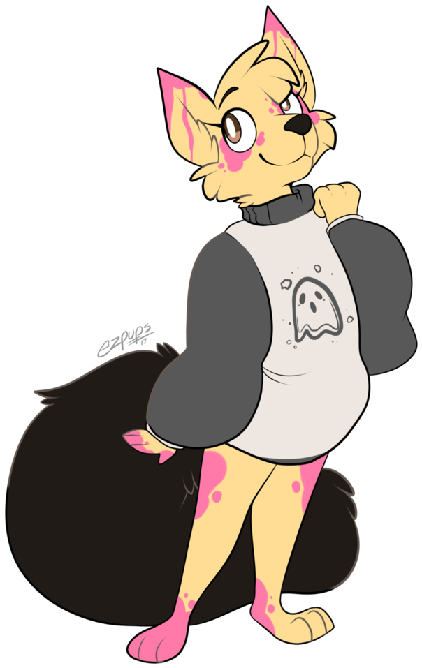 Paint Bucket By Ezpups - Cartoon (747x1069)