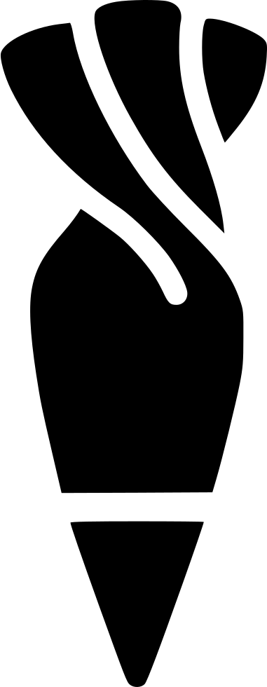 Cream Cake Decorating Tip Piping Tips Comments - Cake Decoration Icon (381x980)