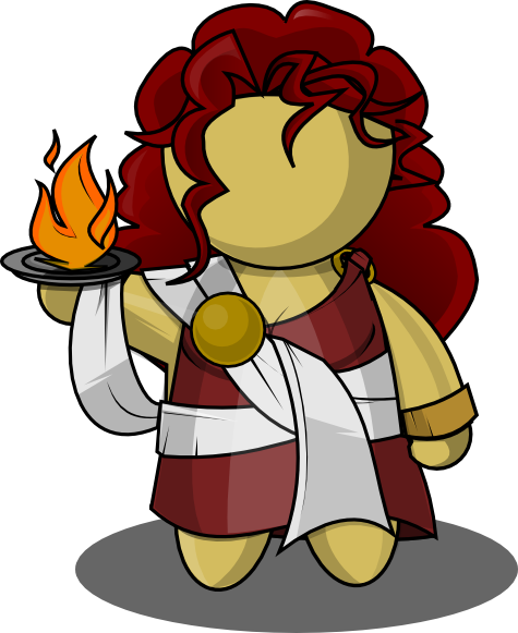 Gods Clipart Hestia - Hestia Clip Art (475x581)