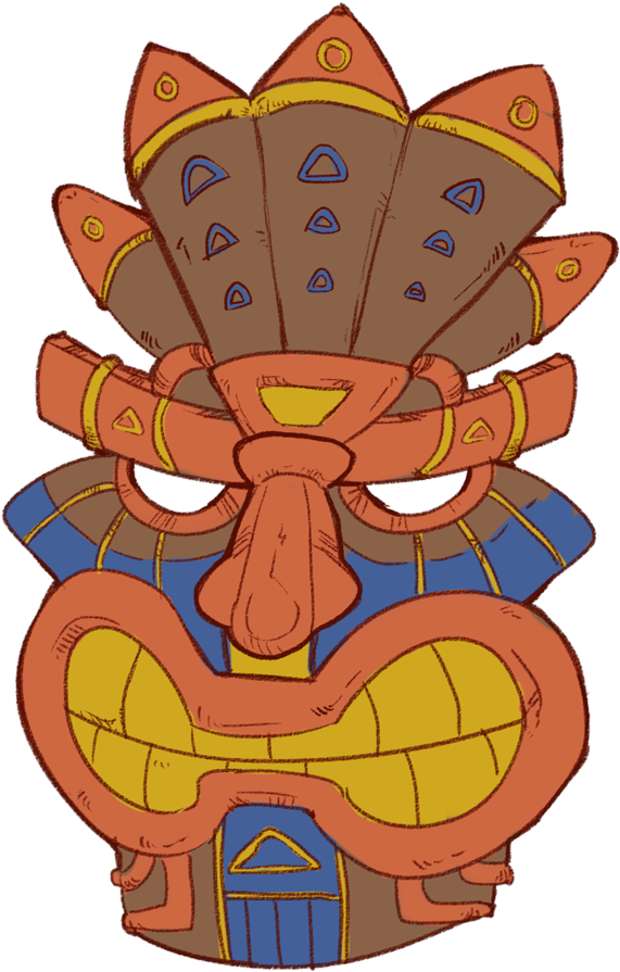 Legendary Creature Clip Art - Tiki (777x1027)