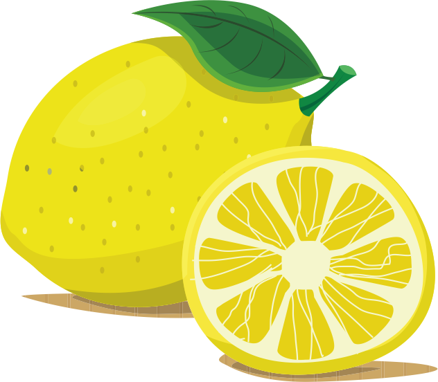Lemon 632*552 Transprent Png Free Download - Lemon Cartoon Png (632x552)
