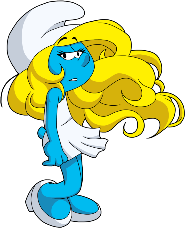 Smurfette By Glee-chan - Deviantart Smurfette (801x998)