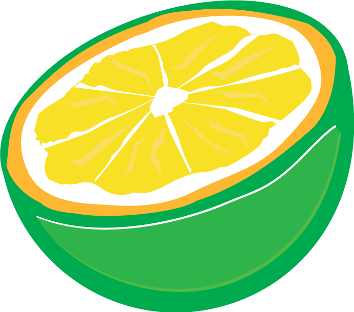 Lemon Lime Grapefruit Drawing - Dibujos De Limon (690x609)