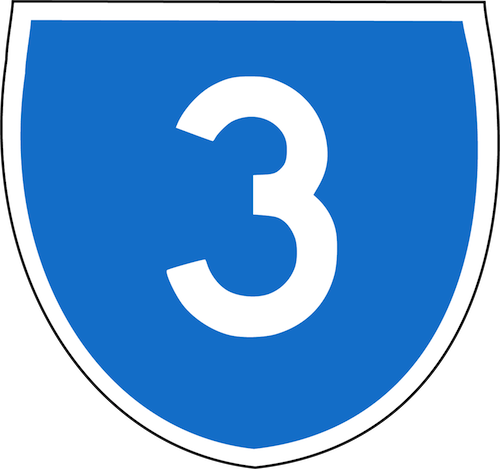 Australian State Route - 3 (500x469)