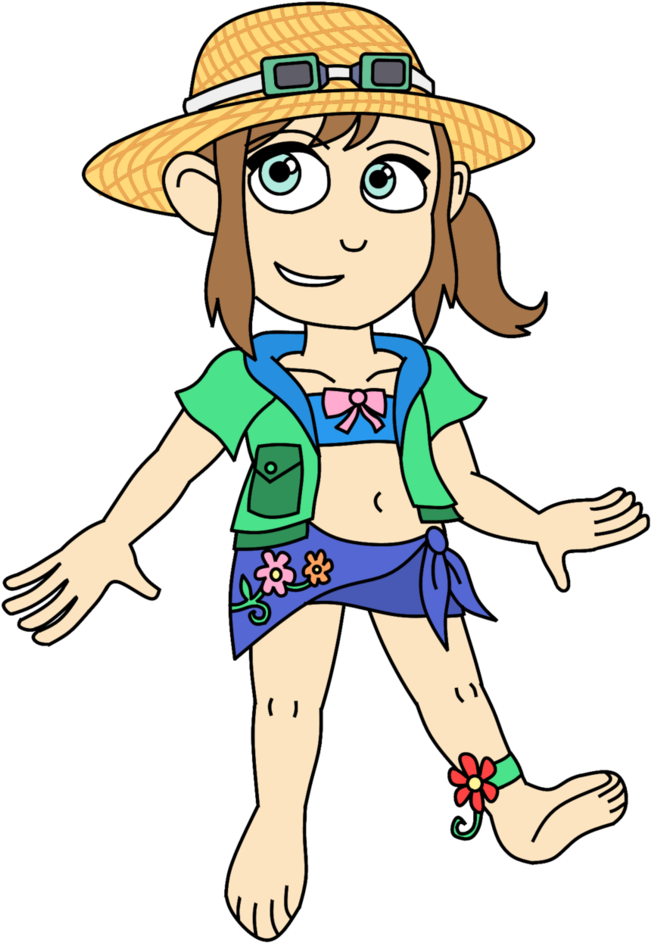 Beach Hat Kid By Jgamez Of Elzam - Hat (775x1031)