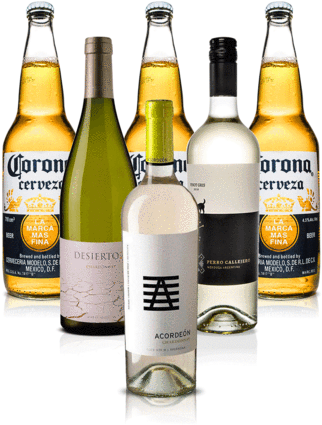 Pack De Cervezas Y Vinos Refrescantes - Liqueur (409x600)