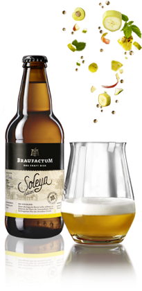 Гармоничная Композиция С Нотами Цитрусовых, Жареного - Braufactum Soleya Saison 0,355 Ltr. (250x520)
