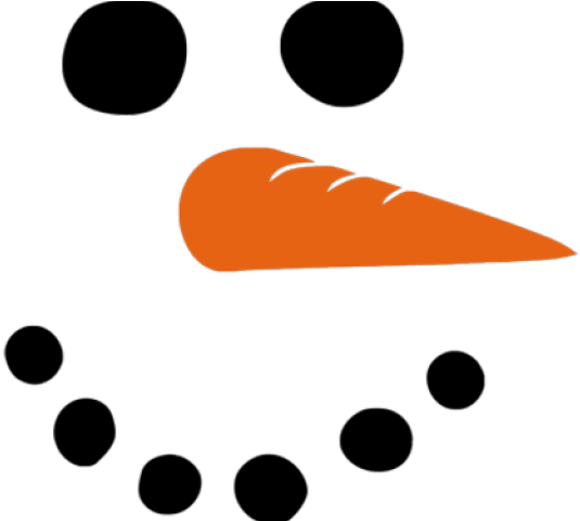 Snowman Clipart Face - Snowman Face Clipart (640x480)