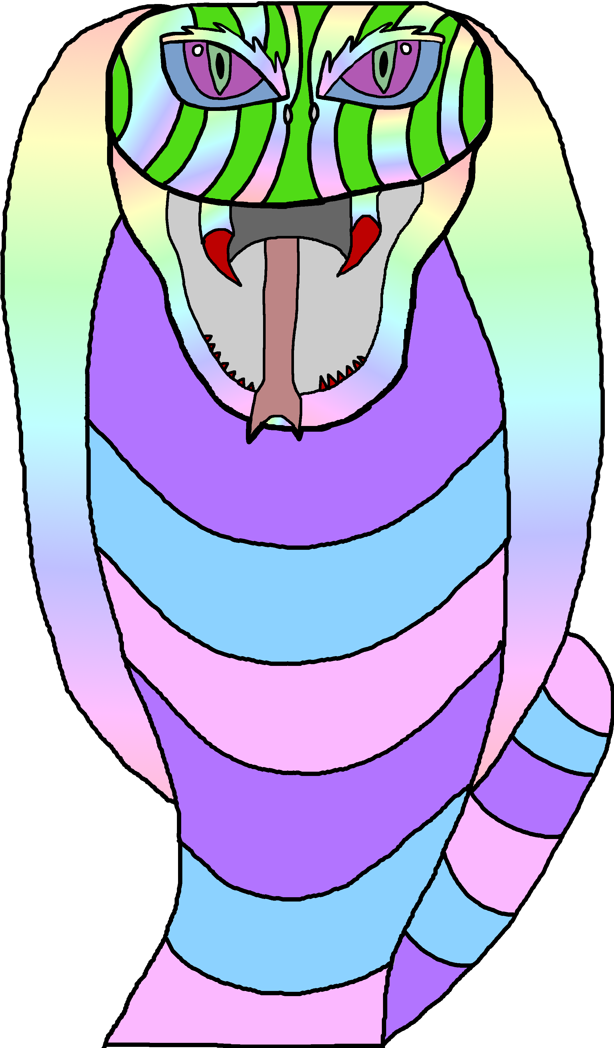 The Queen Of Scales - Character Sketch (2160x3840)