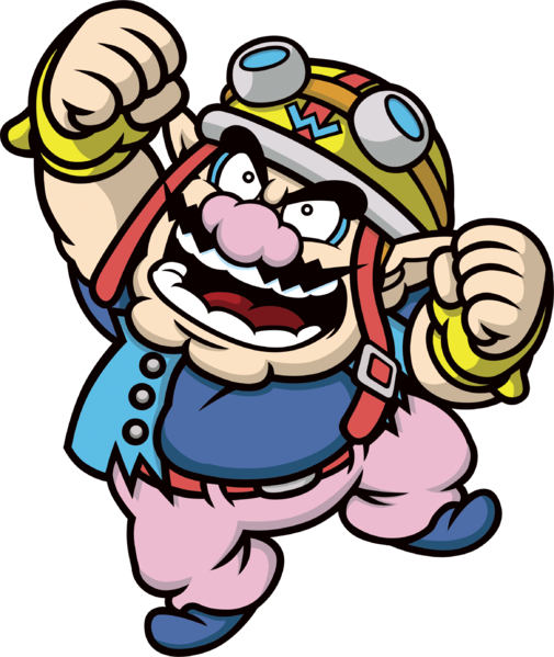 Game & Wario - Game And Wario Wario (505x599)