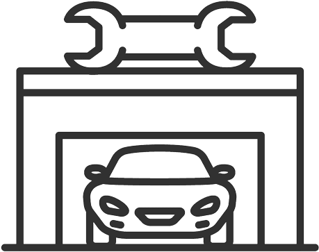 Car In Service Icon - Car (500x500)