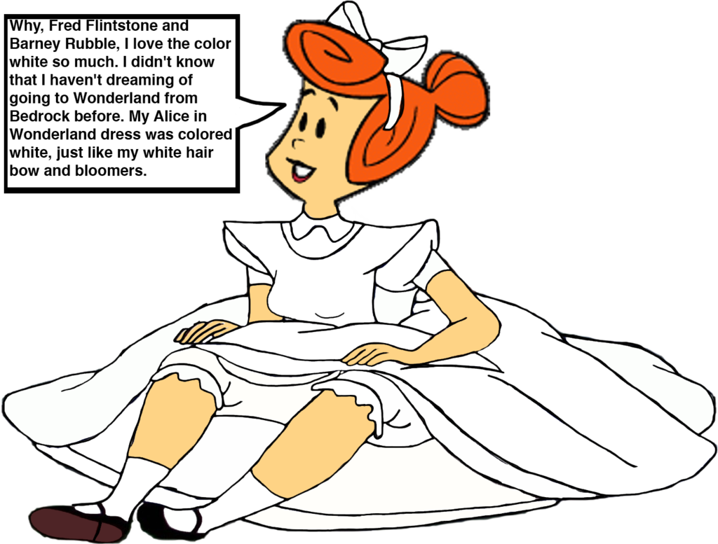 Wilma Flinstone As Little Alice By Darthranner83 - Wilma Little Alice (1024x777)