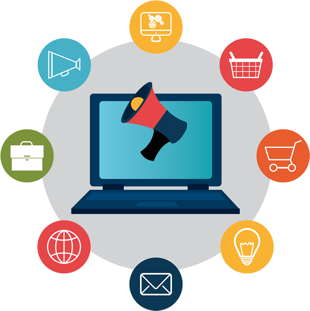 Medios Sociales - Imagenes De Publicidad Png (1024x1022)