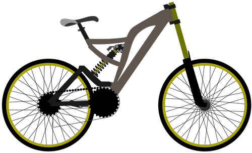 Mountain Bike Vector Graphics Public Domain Vectors - 2013 Mirraco Velle Bike (500x315)