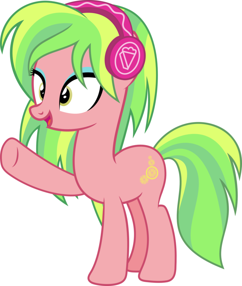 Lemon Zest Pony Vector 2 By Kingdark0001 - Mlp Lemon Zest Pony (822x971)