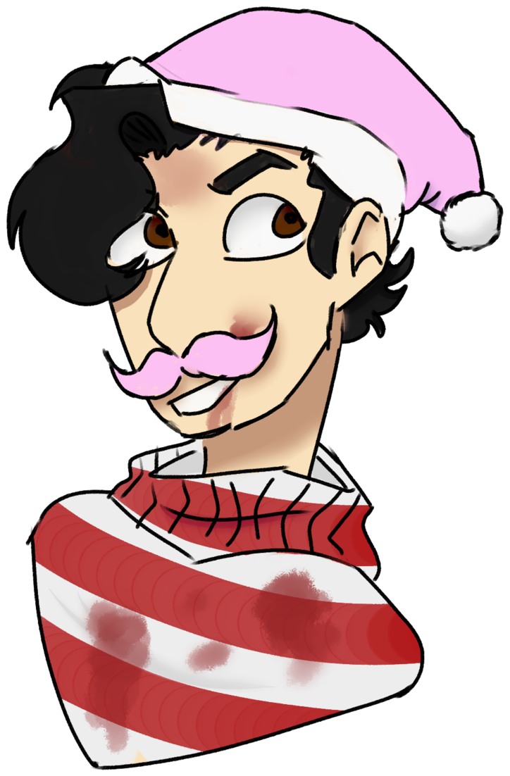 Candy Cane By Kingraccoon - Candy Cane By Kingraccoon (724x1102)