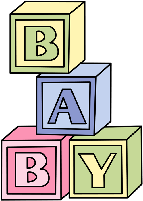 Фото, Автор Andy-video На Яндекс - Baby Blocks Clip Art (628x800)