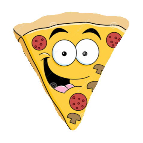 Pizza Sticker By Imoji For Ios & Android - Pizza Easy To Draw (386x396)