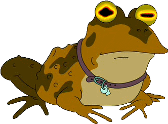 Say You Accidentally Fell Into A Cryogenic Time Capsule - Hypnotoad Gif (400x300)
