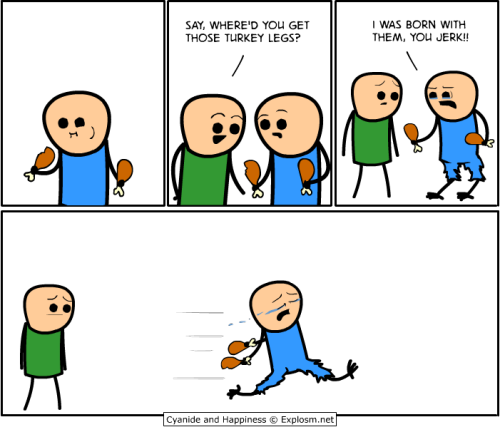 Cyanide And Happiness Homophobes (500x427)