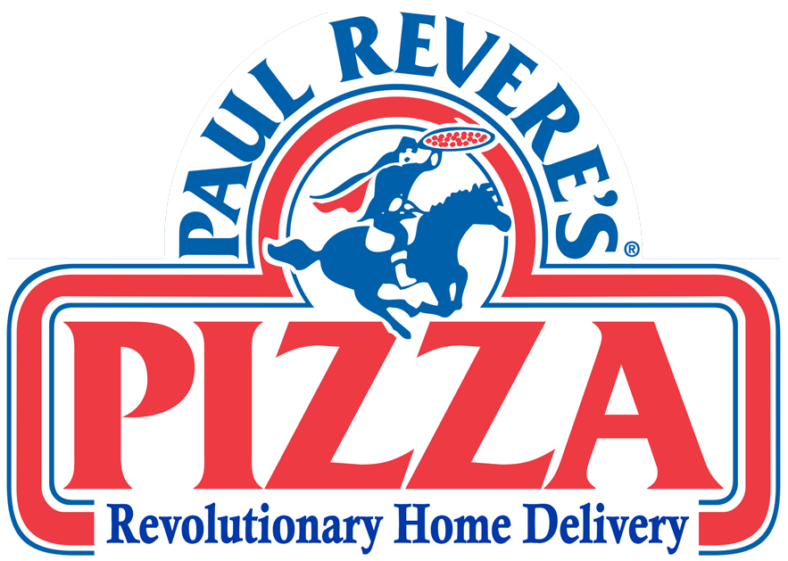 Craving Cheesy Homemade Pizza For Dinner - Paul Revere's Pizza Logo (1044x736)