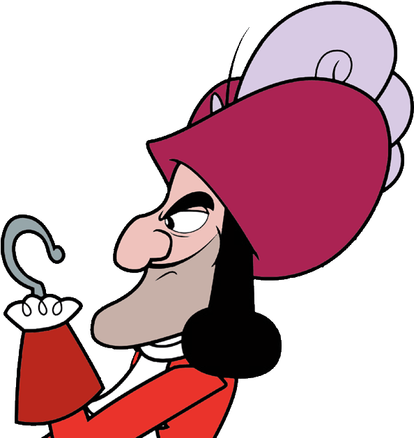 Pin Pirate Hook Clipart - Jake And The Never Land Pirates (600x635)