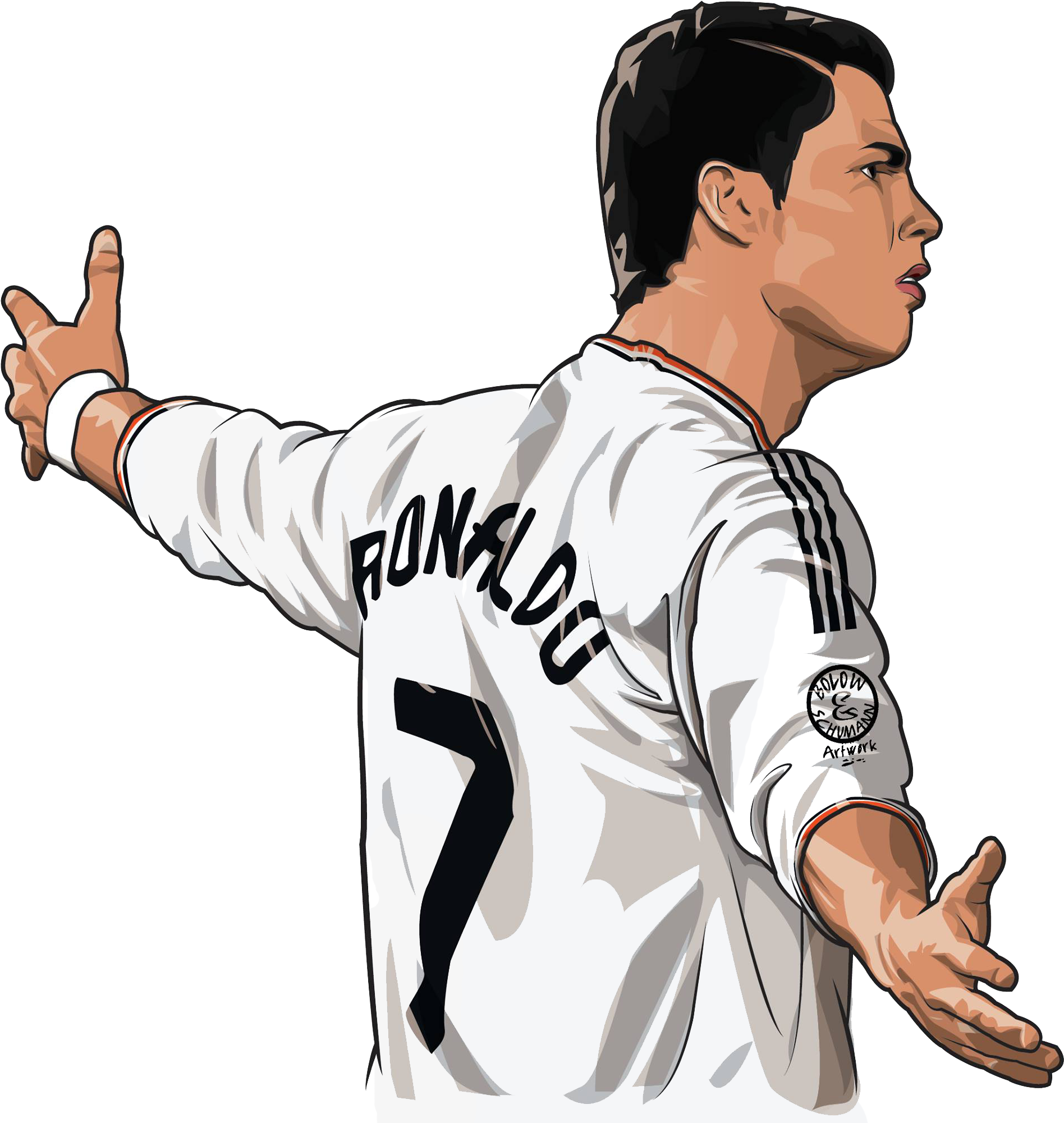Cr7 By King2002 On Deviantart Rh Deviantart Com - Cristiano Ronaldo Clipart (2009x2048)