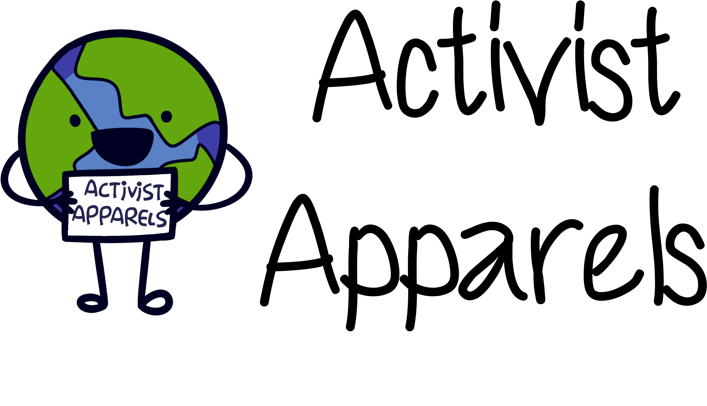 Activist Apparels Activist Apparels Logo - Cartoon (2880x1759)