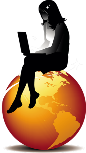 Clip Art - Good Background For Ppt For Computer (281x500)