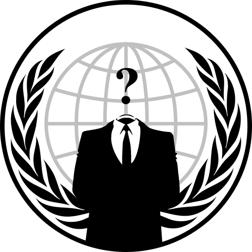 Anonymous Emblem - Anonymous Logo Transparent (500x500)